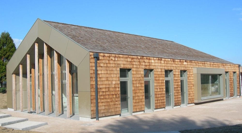 Salle polyvalente de BOESEGHEM - Projet du cabinet d'architectes Chelouti Tourcoing