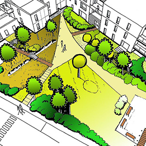 60 Logements collectifs à GRANDE SYNTHE - Projet du cabinet d'architectes Chelouti Tourcoing