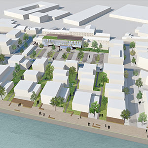 Hôtel d’Entreprises Numérique à ARCQUES - Projet du cabinet d'architectes Chelouti Tourcoing