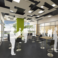 Hôtel d’Entreprises Numérique à ARCQUES - Projet du cabinet d'architectes Chelouti Tourcoing