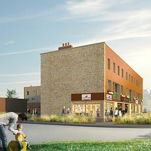 204 Logements collectifs à HAUBOURDIN - Projet du cabinet d'architectes Chelouti Tourcoing