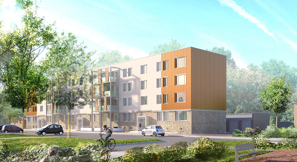 204 Logements collectifs à HAUBOURDIN - Projet du cabinet d'architectes Chelouti Tourcoing
