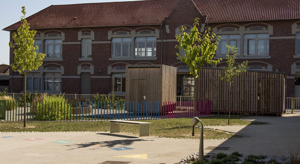 Groupe scolaire Jules Michelet à HENIN BEAUMONT - Projet du cabinet d'architectes Chelouti Tourcoing