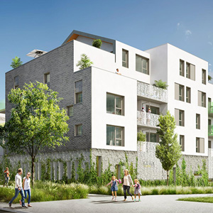 66 logements ROUBAIX - Projet du cabinet d'architectes Chelouti Tourcoing