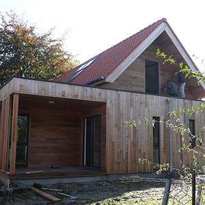 Maison Ecologique à TEMPLEUVE Maison - Projet du cabinet d'architectes Chelouti Tourcoing