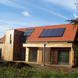 Maison Ecologique à TEMPLEUVE Maison - Projet du cabinet d'architectes Chelouti Tourcoing